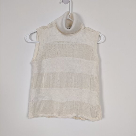 St. John Sweaters - St John Women's Wool Turtleneck Sweater Size Medium Quiet Luxury Old Money